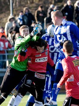 Mirza Selimovic, målvakt Landskrona