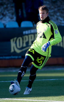 Erik Dahlin, målvakt