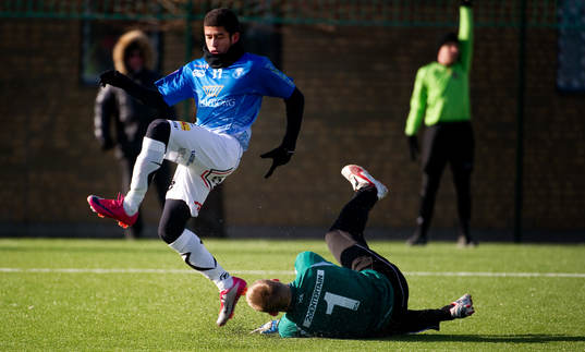 Bläddra bland fler bilder av Fotboll, allsvenskan, träningsmatch, Trelleborg - Halmst