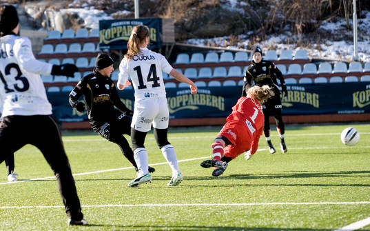 Fotboll, Dam, Träningsmatch, Kopparbergs/Göteborg FC -
