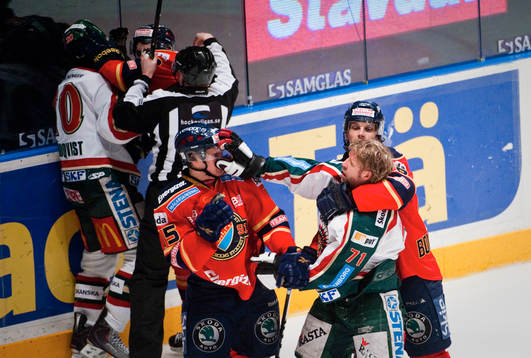 Grinigt i Frölunda som tar till nävarna