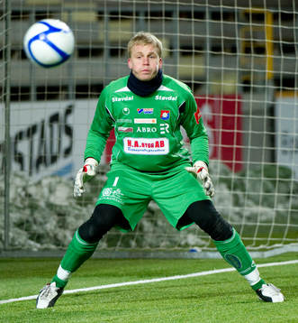 Peter Abrahamsson, målvakt, Örgryte