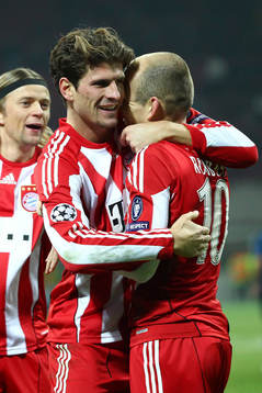 Mario Gomez, Bayern München, glädje, jubel