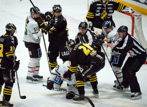 Daniel Bång, AIK och Christian Berglund, Färjestad