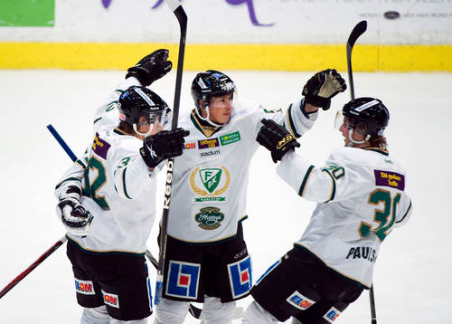 Magnus Nygren, Martin Sevc och Marcus Paulsson, Färjestad,