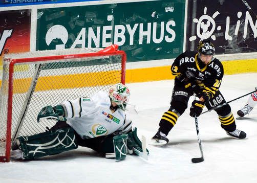 Cristopher Nihlstorp, målvakt, Färjestad och Richard