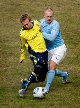 Bläddra bland fler bilder av Fotboll, Träningsmatch, Bröndby - Malmö
