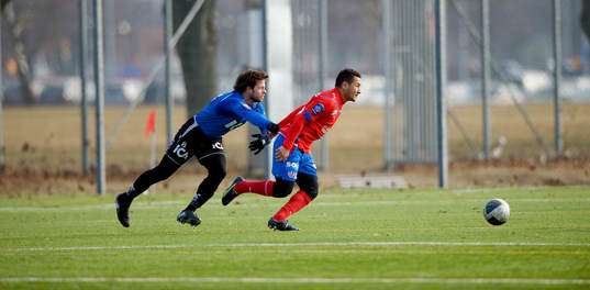 Jonas Gudni Saevarsson, Halmstad och Rachid Bouaouzan,