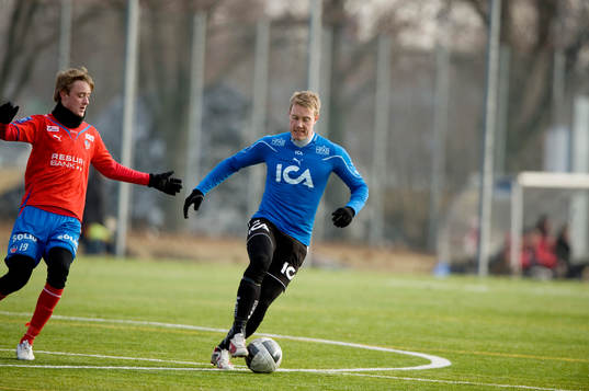 Rasmus Jönsson, Helsingborg och Johnny Lundberg, Halmstad