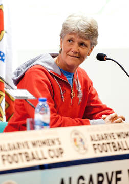 Pia Sundhage, förbundskapten, USA