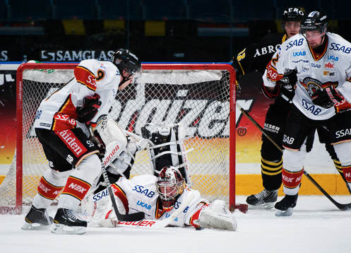 David Rautio, målvakt, Luleå, slänger sig