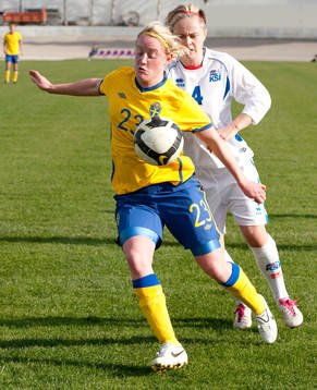 Marie Hammarström, Sverige, Edda Gardarsdottir, Island