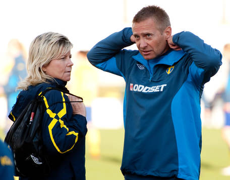Marika Dominski Lyfors, Thomas Dennerby, förbundskapten,