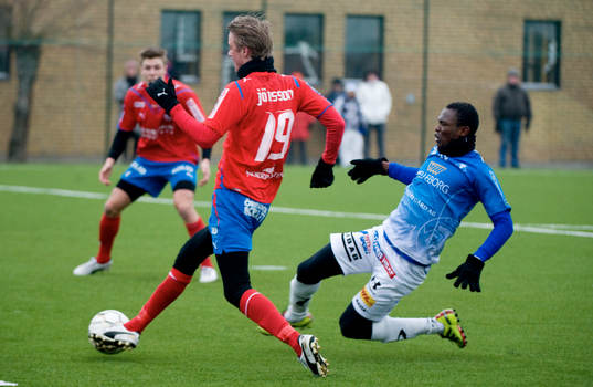 Rasmus Jönsson, Helsingborg spelar fram till 1-2