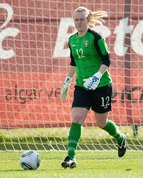 Kristin Hammarström, målvakt, Sverige