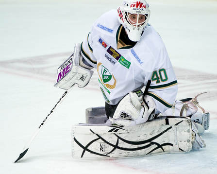 Andro Michel, målvakt Färjestad