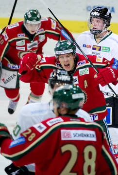 Riku Haal, Frölunda, jubel