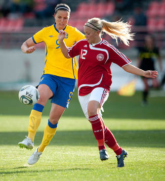 Jessica Landström, Sverige, Line Sigvardsen Jensen, Danmark