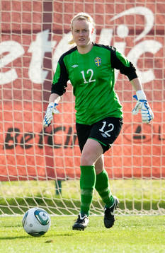 Kristin Hammarström, målvakt, Sverige