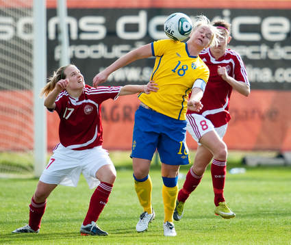 Katrine Korsgaard, Danmark, Nilla Fischer, Sverige