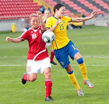 Theresa Nilsen, Danmark, Therese Sjögran, Sverige