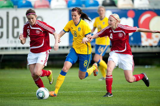 Julie Rydahl Bukh, Danmark, Lotta Schelin, Sverige,