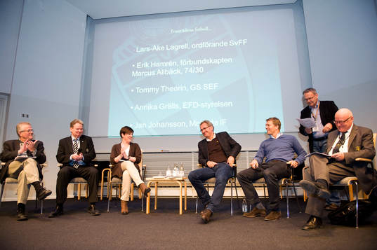 Paneldebatt med Jan Johansson, Moheda, Tommy Theorin, SEF,