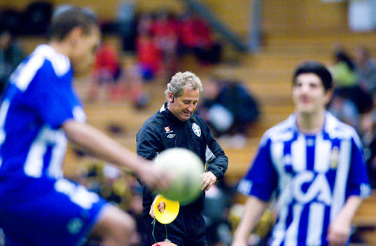 Förbundskapten Erik Hamrén tränade IFK Göteborg