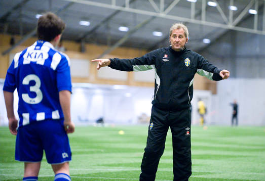 Förbundskapten Erik Hamrén tränade IFK Göteborgs