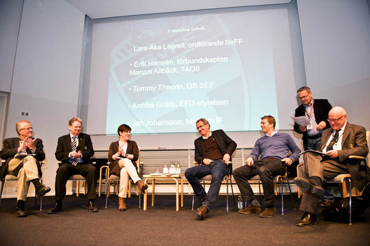 Paneldebatt med Jan Johansson, Moheda, Tommy Theorin, SEF,