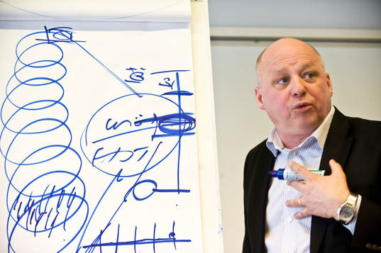 Förbundskapten Paal Evjent, föredragshållare