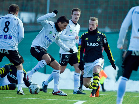 Ahmed Yasin, Örebro och Daniel Gustavsson, AIK