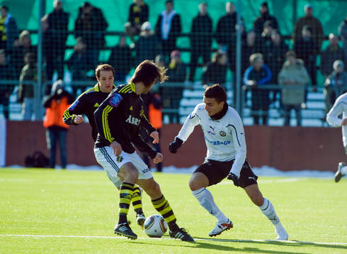 Kenny Pavey, Helgi Danielssn, AIK och Ahmed Yasin, Örebro