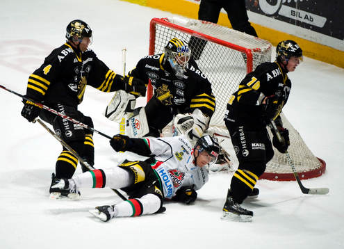 Fredrik Svensson, Viktor Fast, målvakt, Peter Nolander,