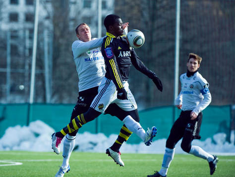Patrik Haginge, Örebro och Teteh Bangura, AIK