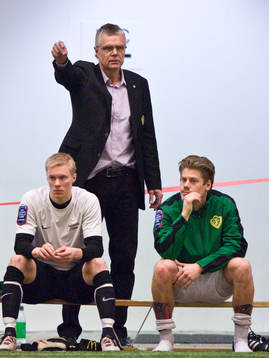 Hans Lindbom, Tränare,  Johan Niklasson, Rikard Hallin