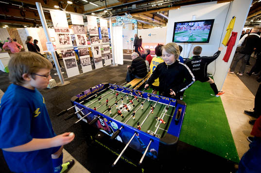 Smålands Fotbollsförbunds monter