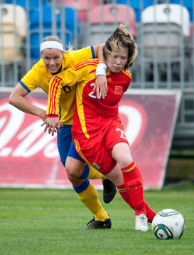 Sara Thunebro,  Sverige, Zhou Feifei, Kina