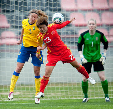 Stina Segerström, Sverige, You Jia, Kina