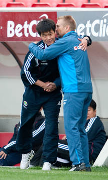 Li Xiaopeng, förbundskapten, Kina, Thomas Dennerby,