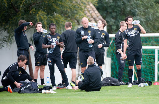 Elfsborg, vatten paus