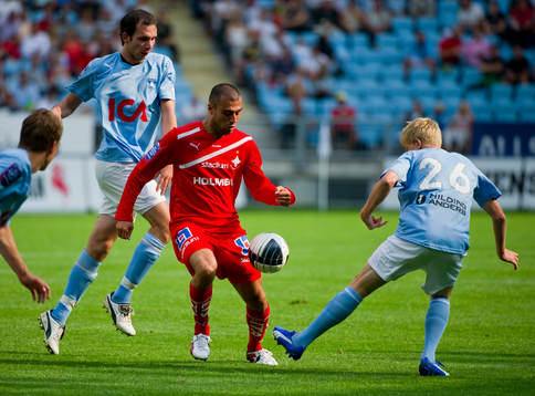 Miljan Mutavdzic och SImon Kroon, Malmö och Imad Khalili,