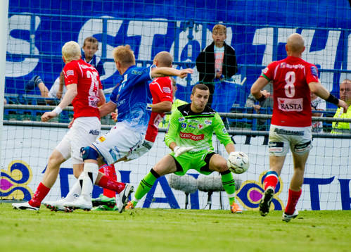 Fredrik Jensen, Trelleborg trycker sig igenom och gör 3-2