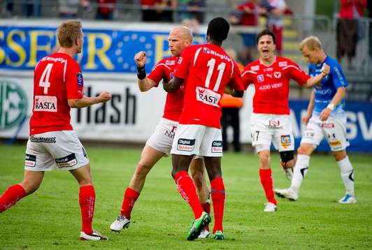 Henrik Rydström, Kalmar gjorde 2-2 på straff