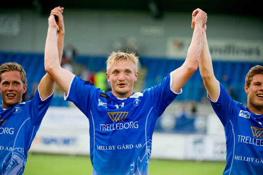 Fredrik Jensen, Trelleborg jubel