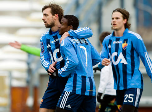 Joel Riddez, Kennedy Igboananike och Sebastian Rajalakso,