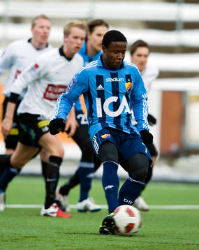 Kennedy Igboananike, Djurgården gör 0-1 på straff