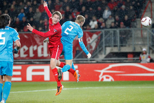 Luuk de Jong, Twente, gör 1-0