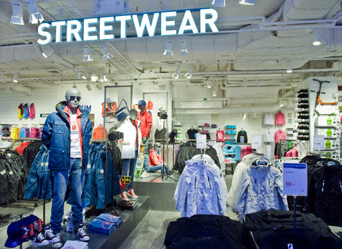 Streetwear, Intersport, sport, butik, sportbutik