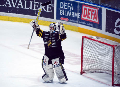 Viktor Fast, målvakt, AIK, jubel